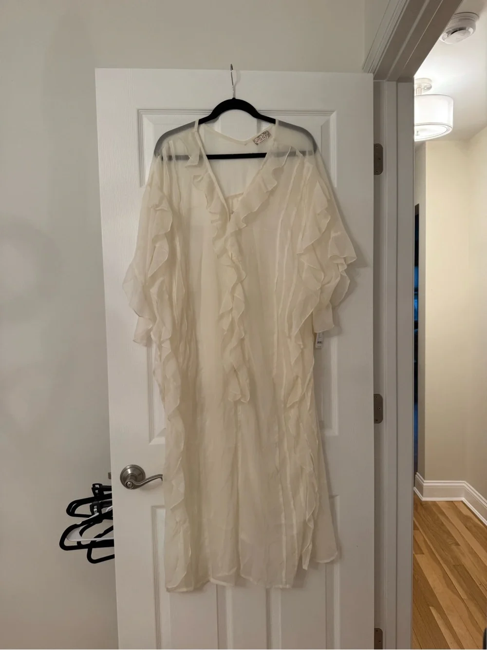 Free People Winter Valley Kimono Ivory